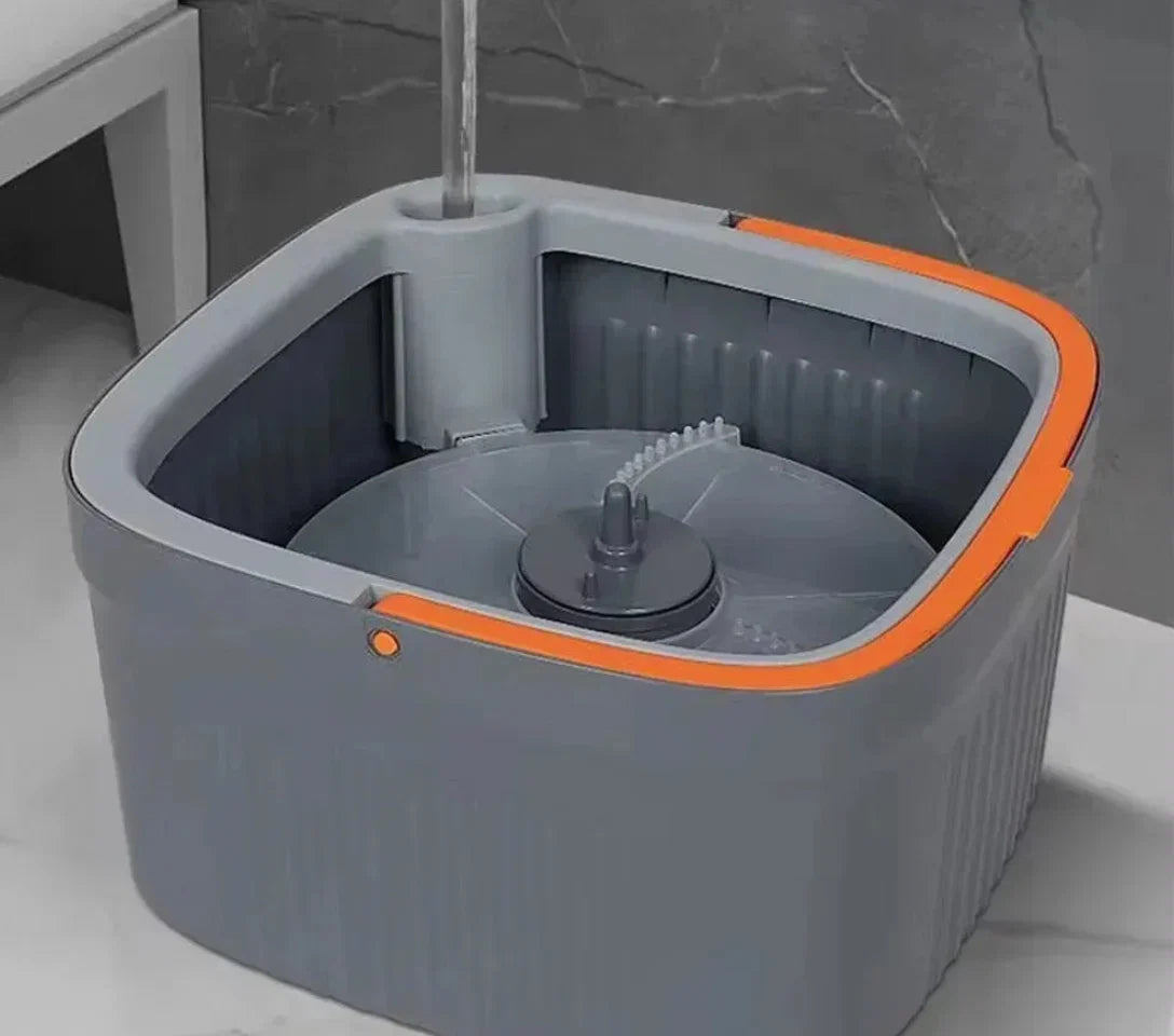 Spin Mop and Bucket Set Clean Dirty Water Separation 360 Degree