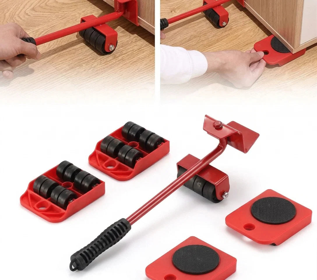 Furniture Lifter Tool Set Heavy Duty Moving Rollers