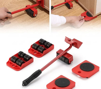 Furniture Lifter Tool Set Heavy Duty Moving Rollers