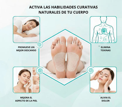 Kinoki Detox Foot Adhesive Pads Natural Herbal Cleansing Patches