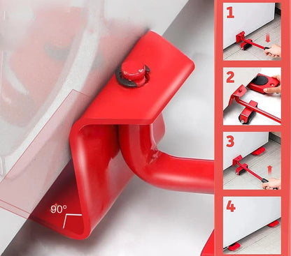 Furniture Lifter Tool Set Heavy Duty Moving Rollers