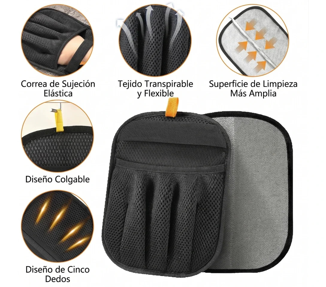 NOVA Electrostatic Pet Hair Lint Remover Glove Reusable Washable