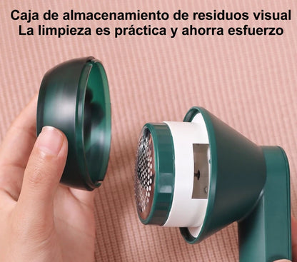 Electric Lint Remover Rechargeable Fabric Shaver with Stainless Blades
