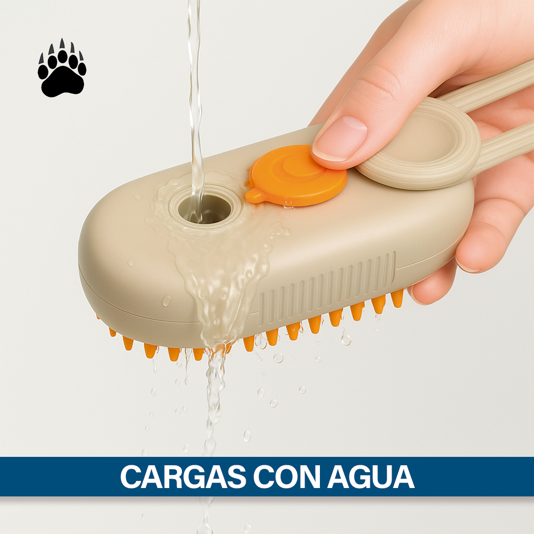 Cepillo Vapor 3 en 1 Bigan Rodillo Mascotas