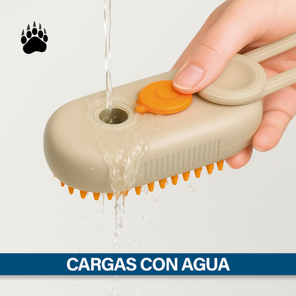 Cepillo Vapor 3 en 1 Bigan Rodillo Mascotas