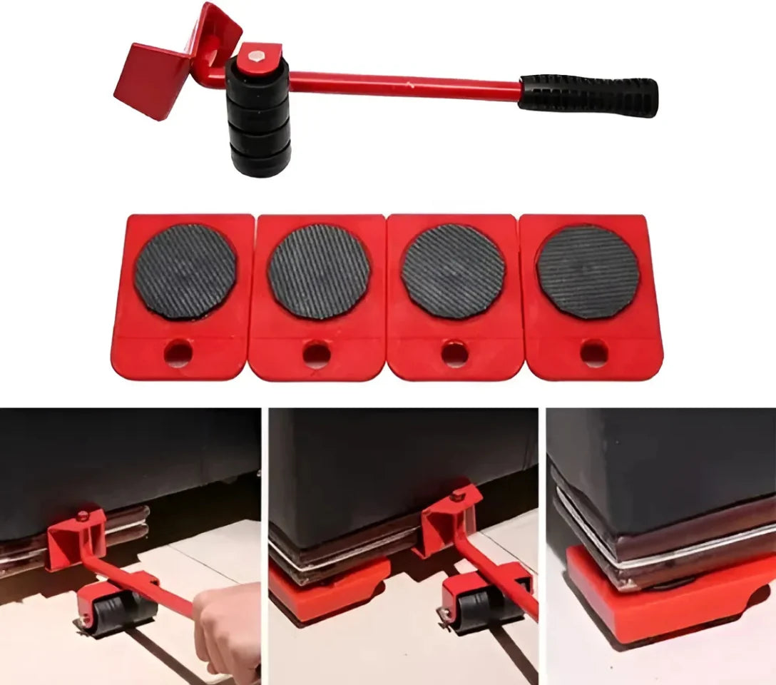 Furniture Lifter Tool Set Heavy Duty Moving Rollers