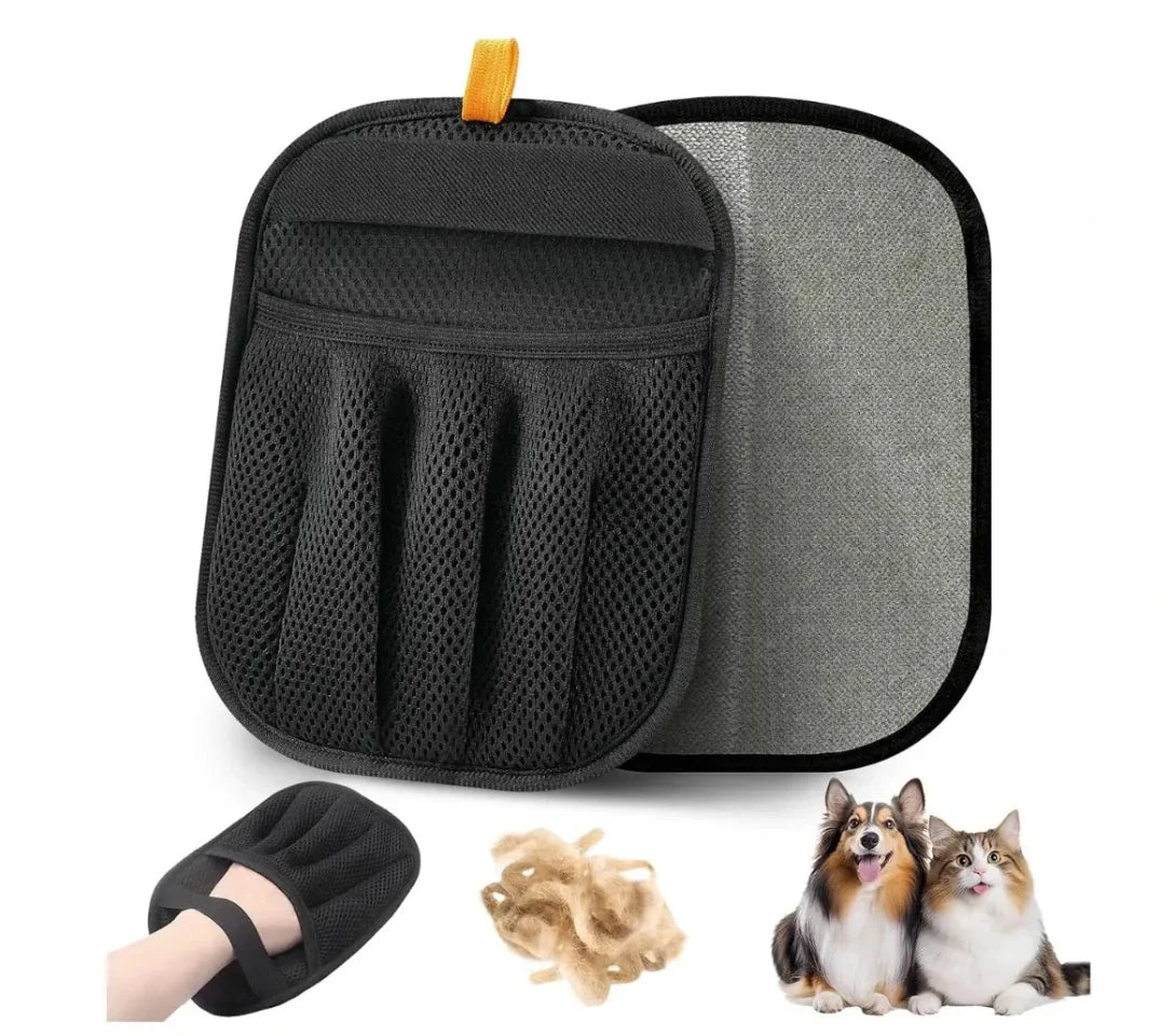 NOVA Electrostatic Pet Hair Lint Remover Glove Reusable Washable