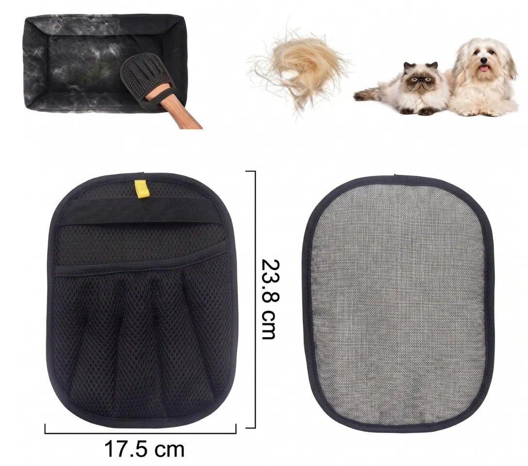 NOVA Electrostatic Pet Hair Lint Remover Glove Reusable Washable
