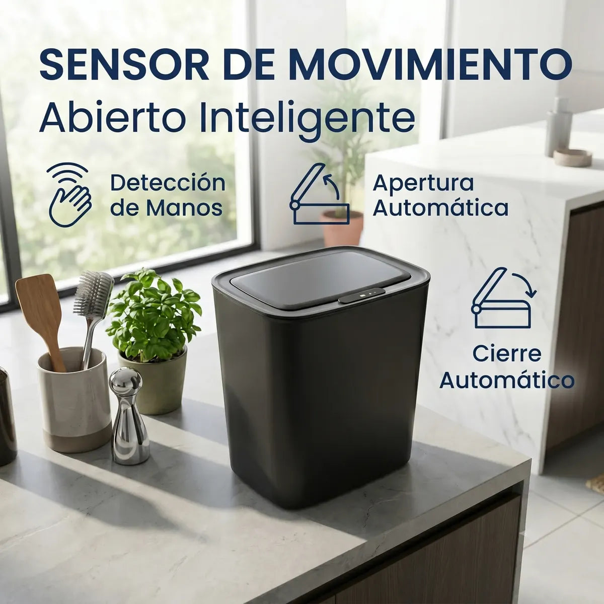 NovaGroup Smart Trash Can Automatic Motion Sensor 12L