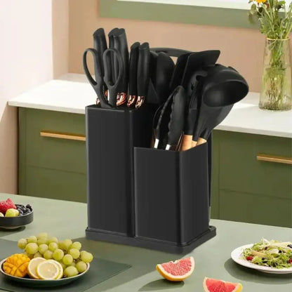 Premium Kitchen Utensils Set 19-Piece Cooking Tools with Cutting Board
