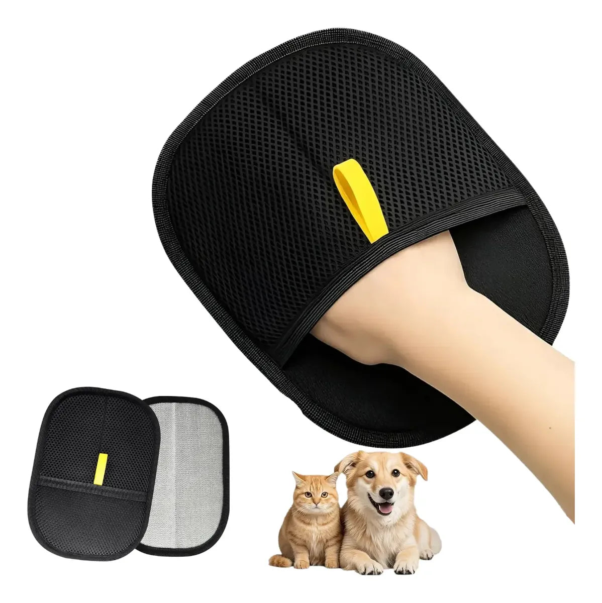 NOVA Electrostatic Pet Hair Lint Remover Glove Reusable Washable