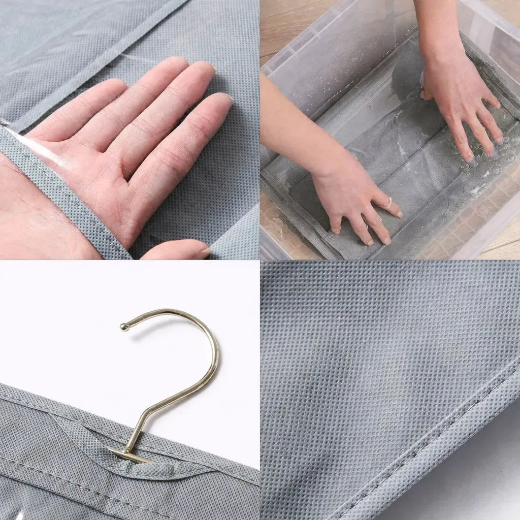 Hanging Handbag Organizer Closet Storage Holder 2-Pack