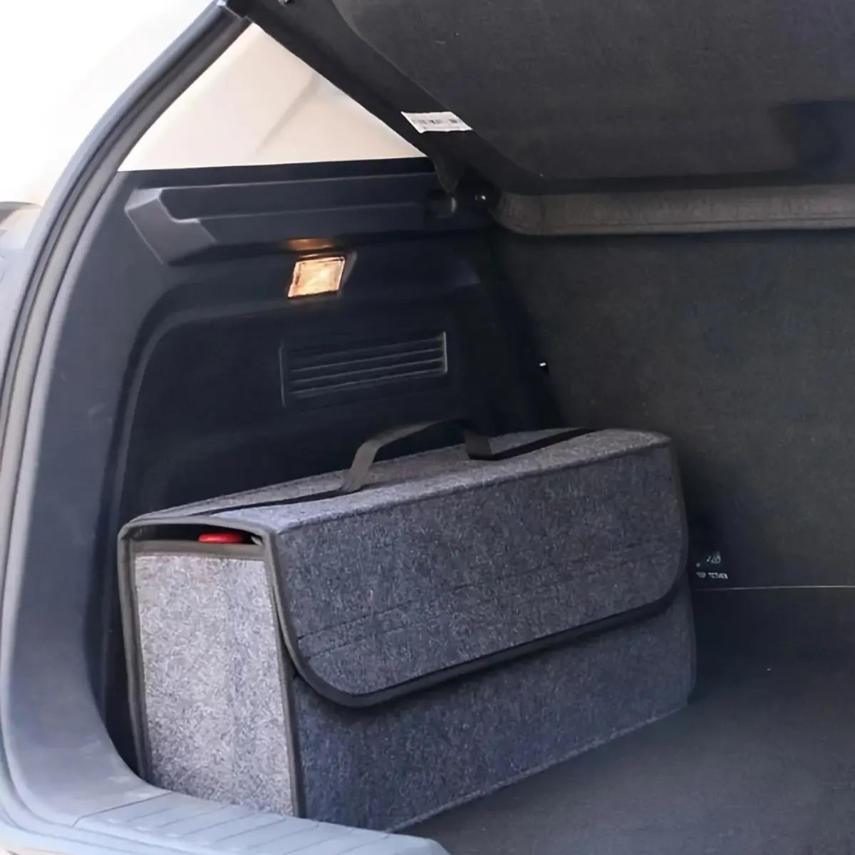 Car Trunk Organizer Foldable Multi-Compartment with Carry Handle