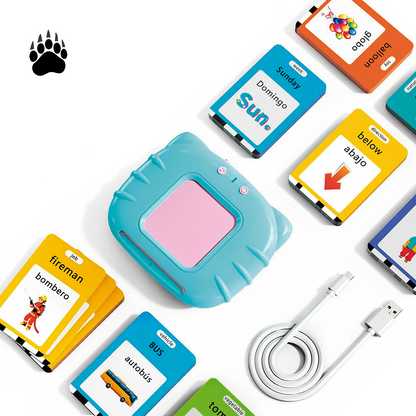 Juego Tarjetas Educativas Sonido Bigan Pizarra Mágica Niños