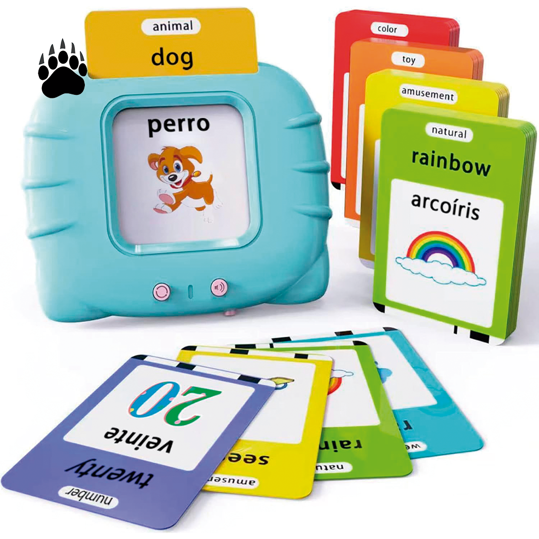 Juego Tarjetas Educativas Sonido Bigan Pizarra Mágica Niños