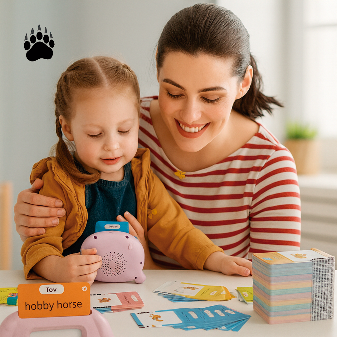 Juego Tarjetas Educativas Sonido Bigan Pizarra Mágica Niños