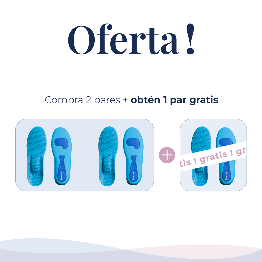 Plantillas Ortopédicas ComfyFeet Ergonómicas Alivio del Dolor Recortables