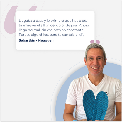 Plantillas Ortopédicas ComfyFeet Ergonómicas Alivio del Dolor Recortables