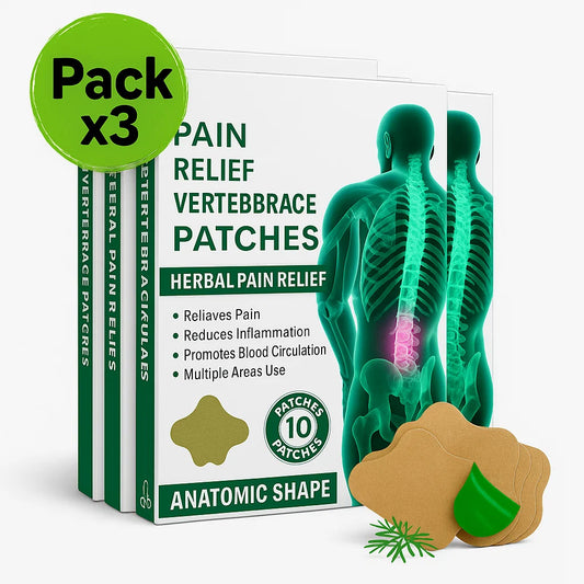 HerbalFlex Herbal Relief Adhesive Body Patches Pack 30-Count