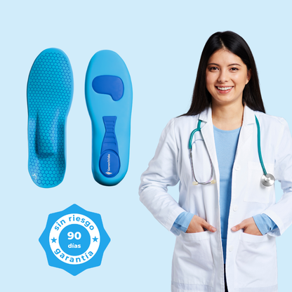Plantillas Ortopédicas ComfyFeet Ergonómicas Alivio del Dolor Recortables