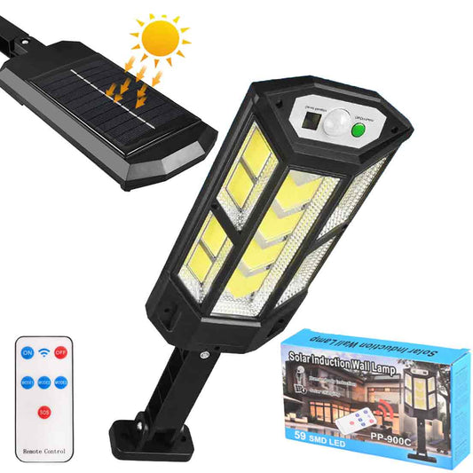 Solar LED Outdoor Wall Light Waterproof Automatic Garden Lamp